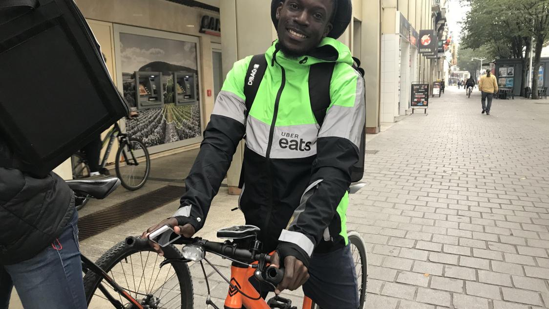 Velo pour uber eats sales